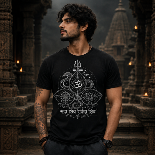 Sada Shiv Sarvada Shiv Unisex Basic T-Shirt