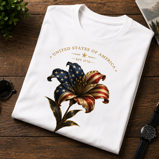 American Bloom Unisex Oversized Classic T-Shirt