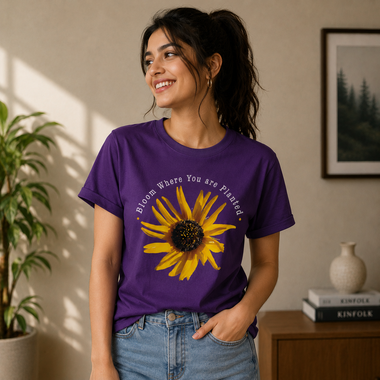 Sunflower Unisex Basic T-Shirt