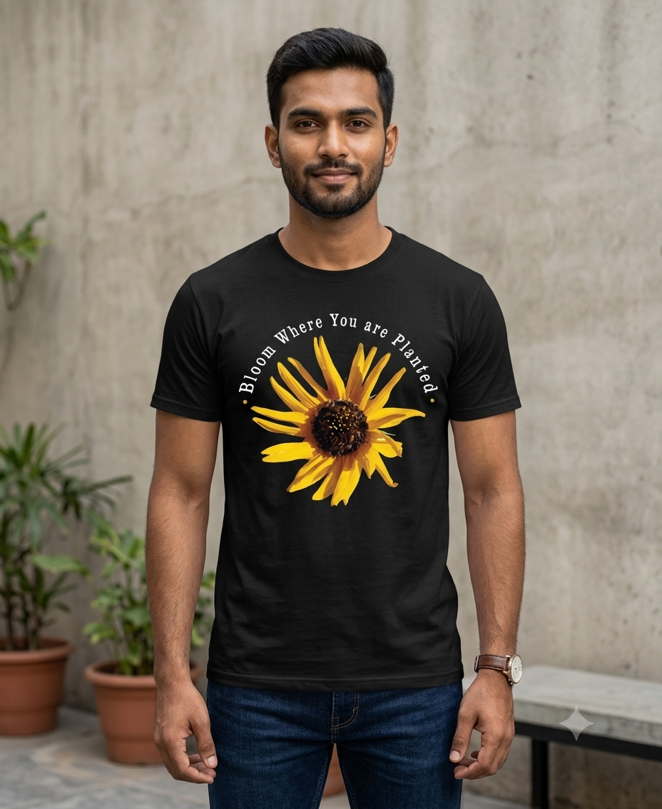 Sunflower Unisex Basic T-Shirt